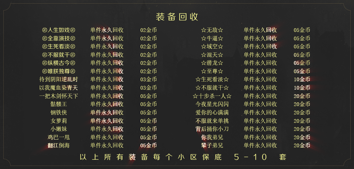 打金服传奇游戏截图
